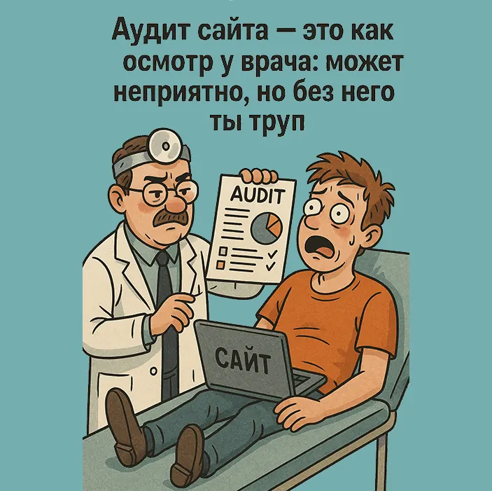 Аудит сайта — это как осмотр у врача