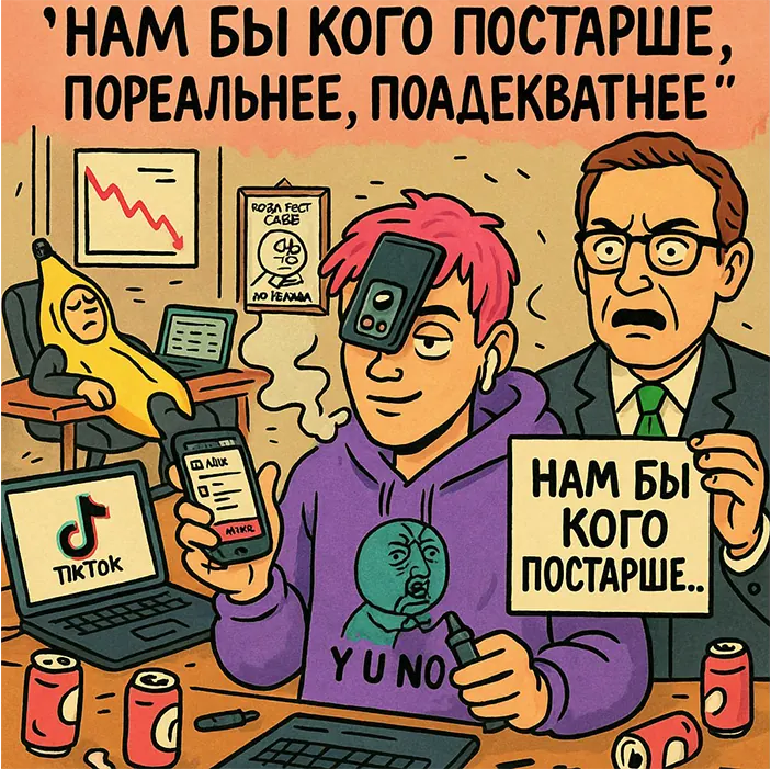SMM-кризис или «нам бы кого постарше, пореальнее, поадекватнее»
